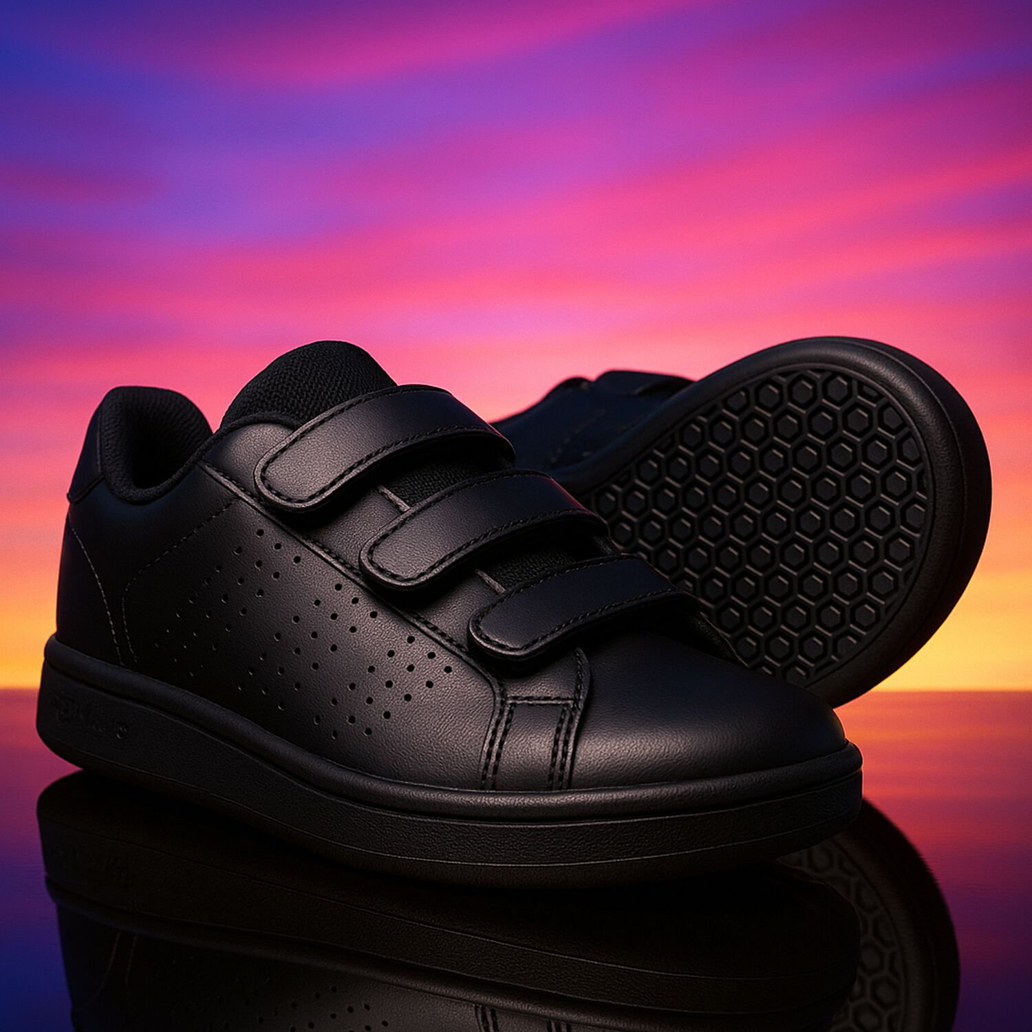 Black Advantage Base Trainers, 1, hi-res