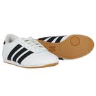 White & Black Logo Taekwondo Lace Trainers, 1, hi-res