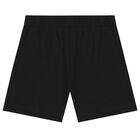 طقم شورت اطفال بالشعار باللون الاسود , 5, hi-res