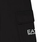 Boys Black Logo Joggers, 1, hi-res