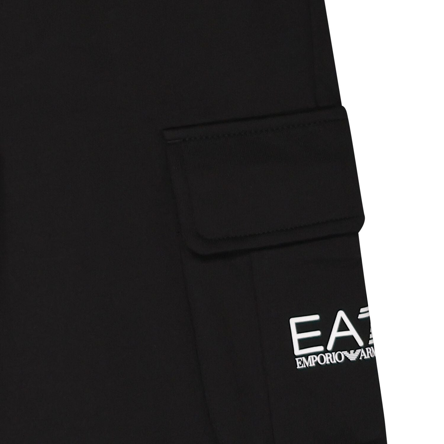 Boys Black Logo Joggers, 1, hi-res