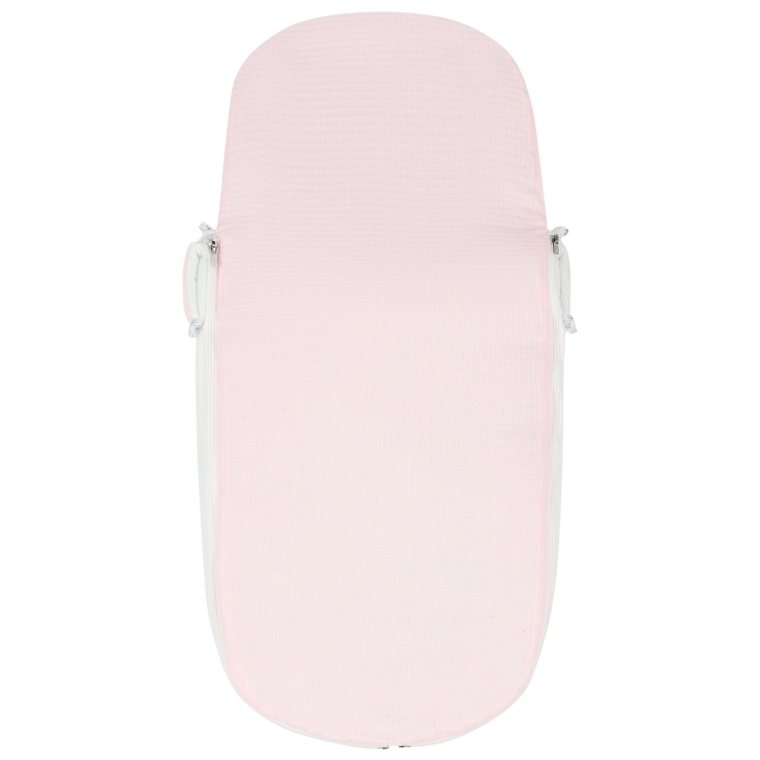 Girls Pink & White Polka Dot Baby Pram Nest, 1, hi-res image number null