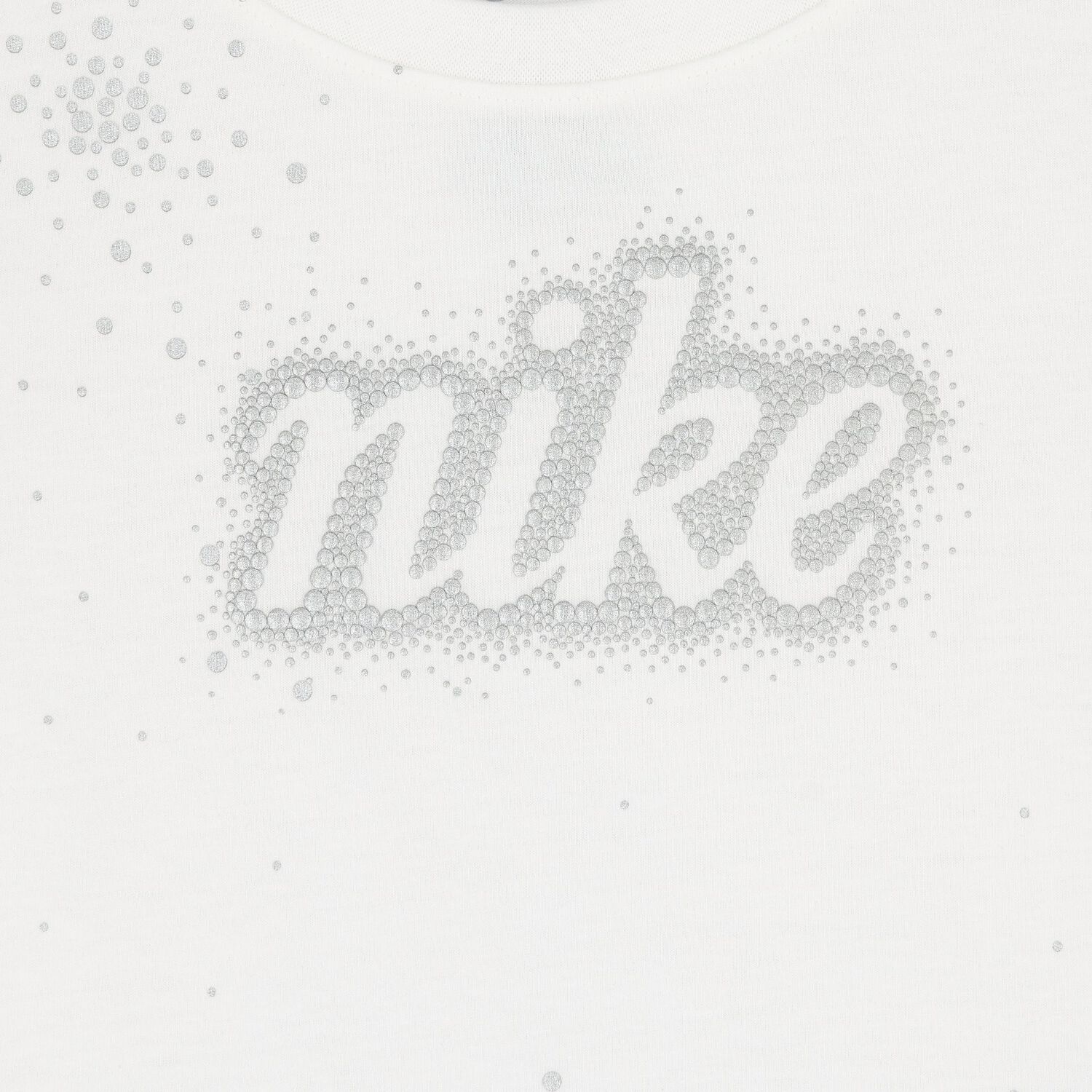 Girls White Logo T-Shirt, 2, hi-res