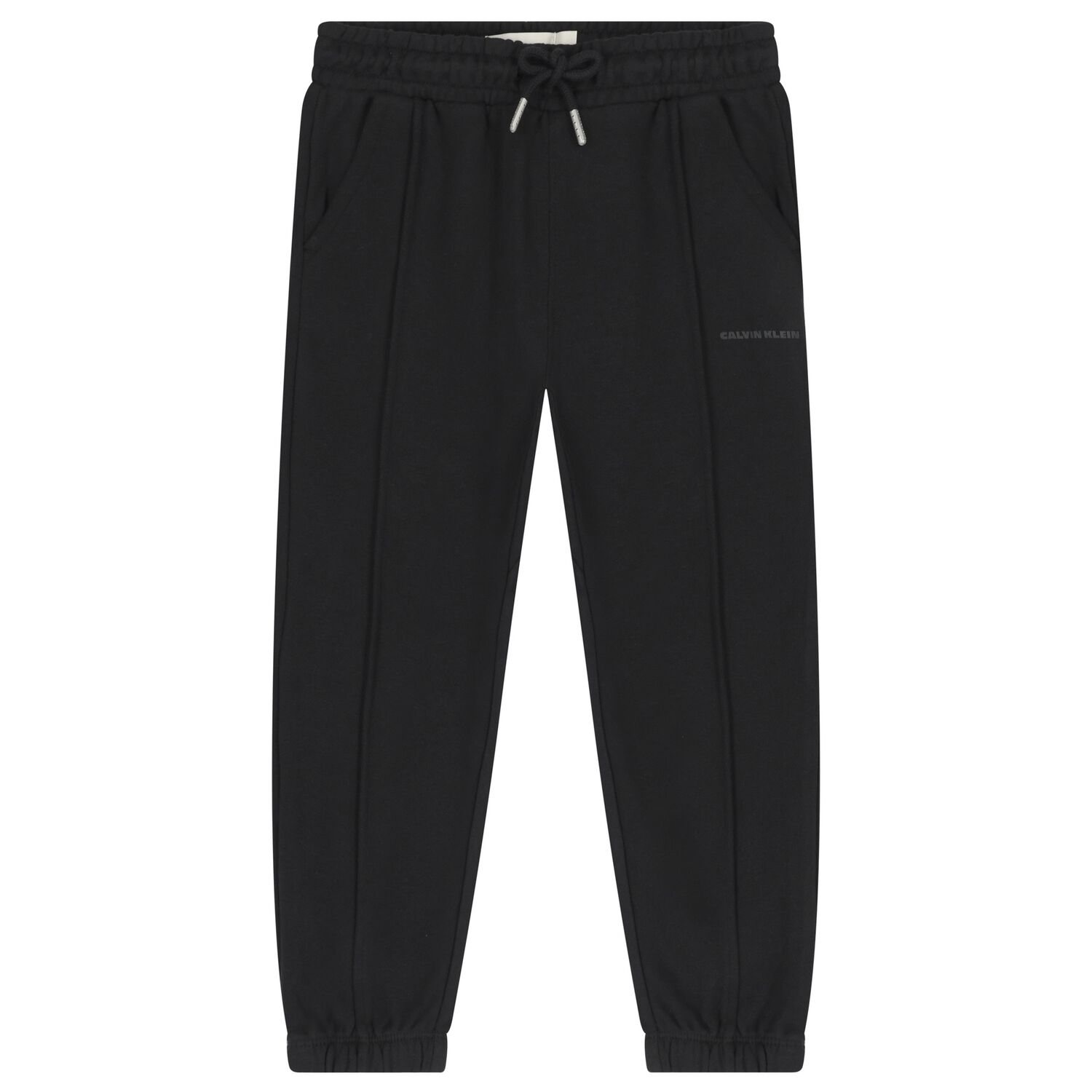 Boys Black Logo Joggers, 1, hi-res