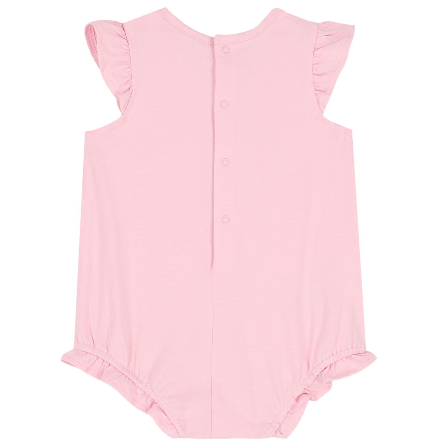 Baby Girls Pink & White Rompers ( 3-Pack ), 1, hi-res image number null