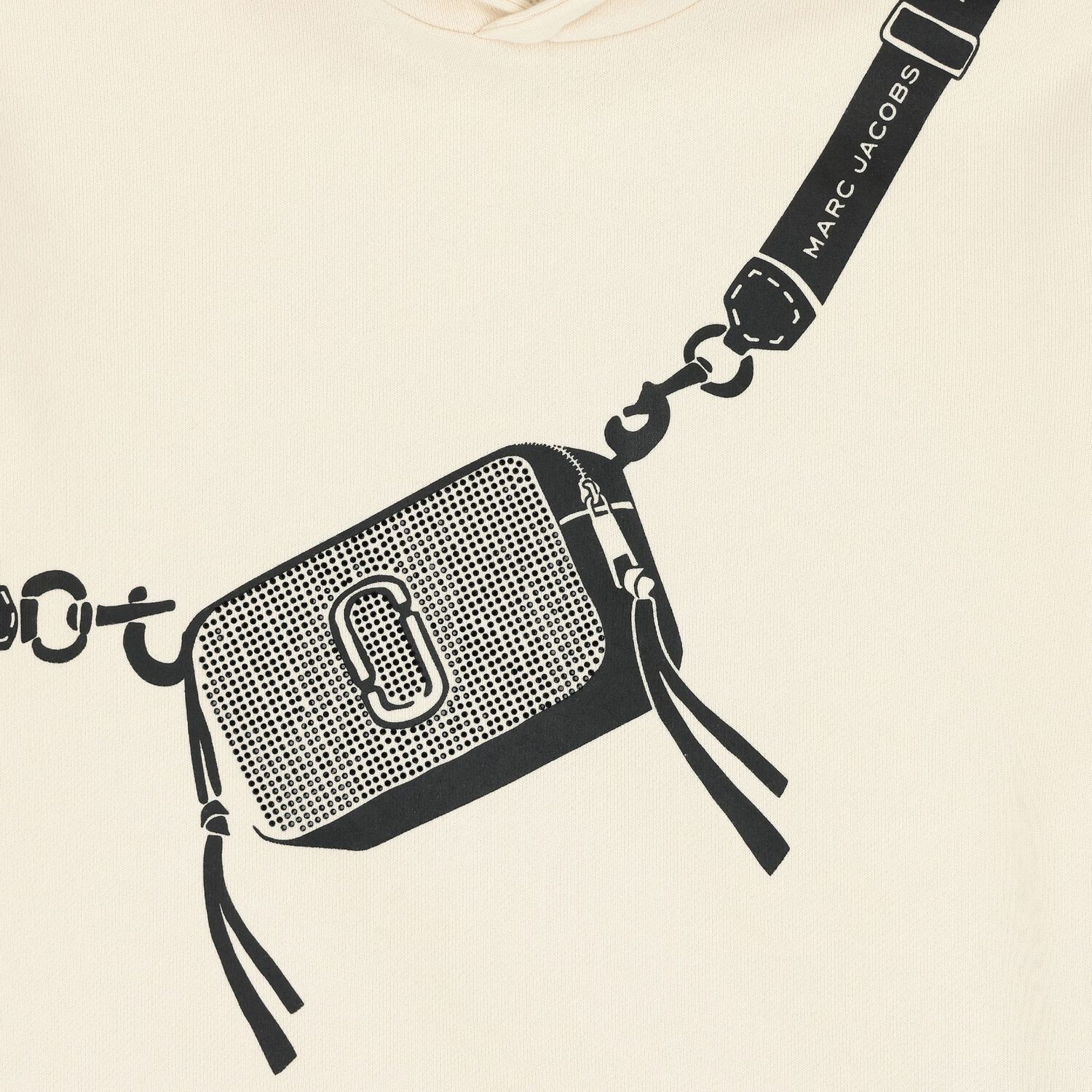 Girls Ivory Bag Hooded Top, 1, hi-res image number null