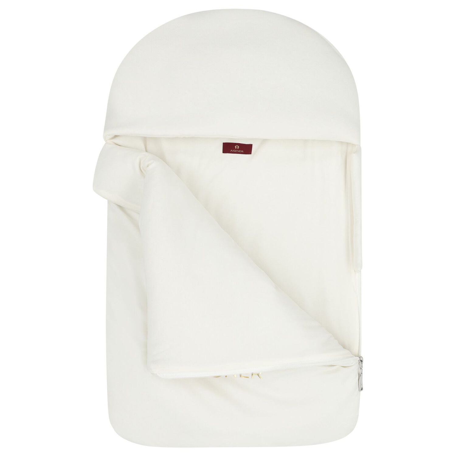 Ivory & Gold Logo Baby Nest, 1, hi-res