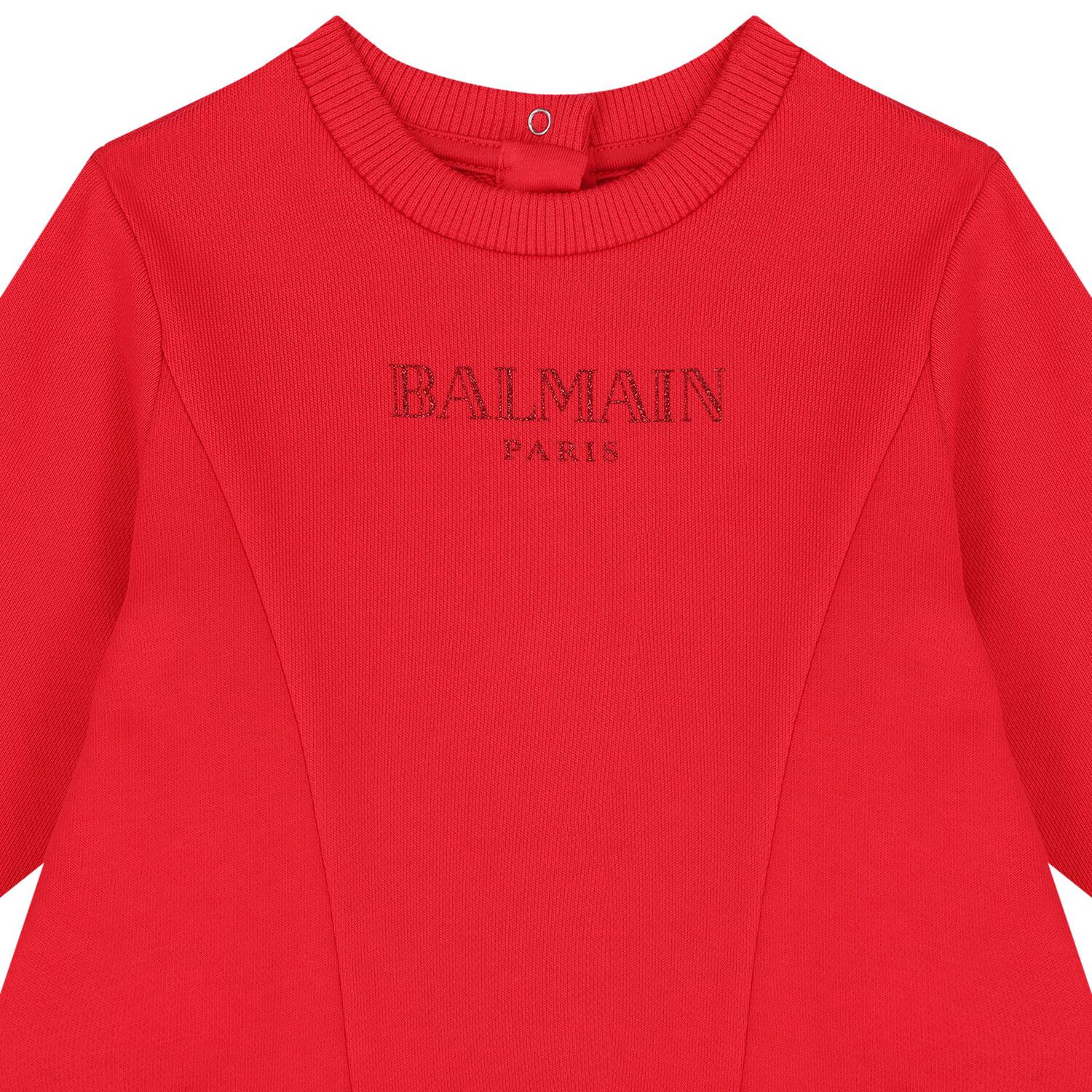 Younger Girls Red Logo Dress Set, 1, hi-res image number null