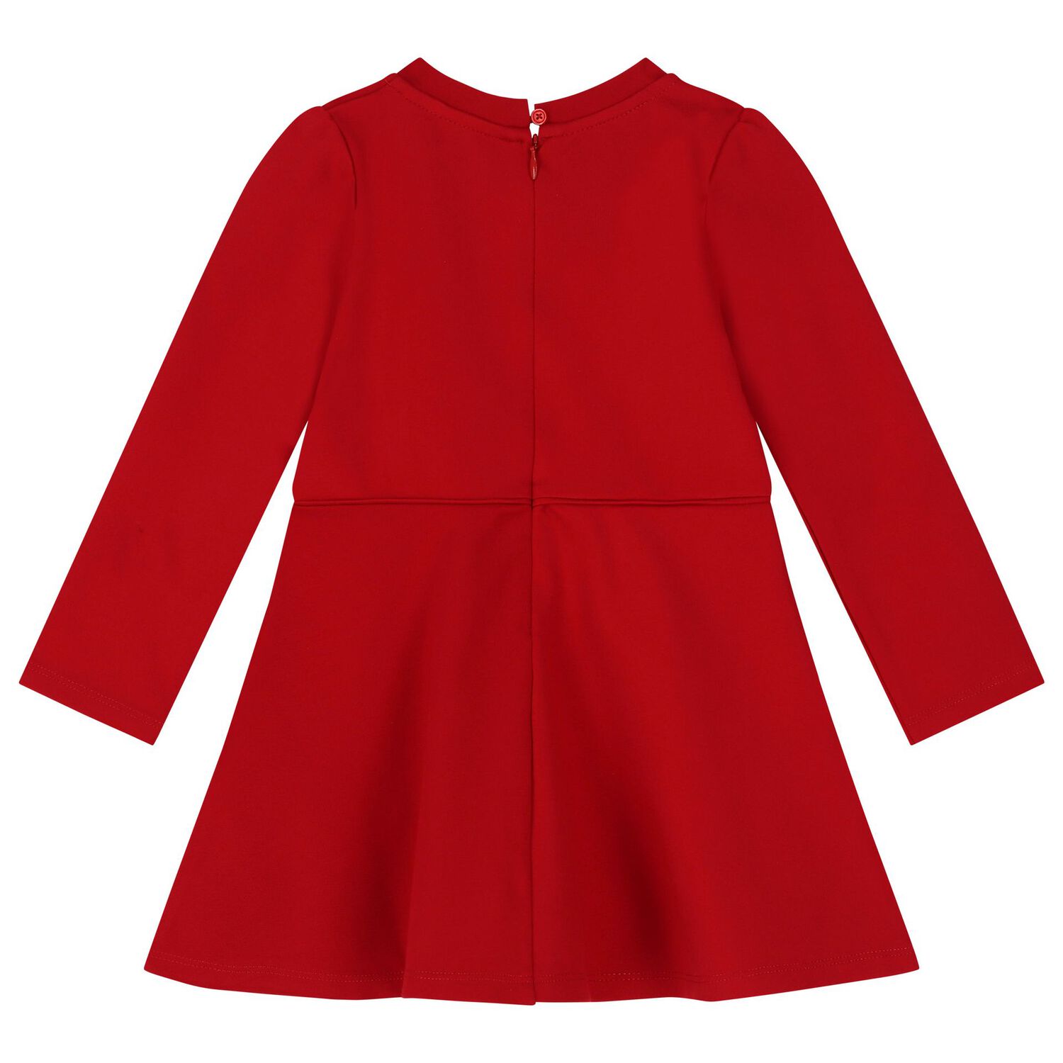 Younger Girls Red logo Dress Set, 1, hi-res