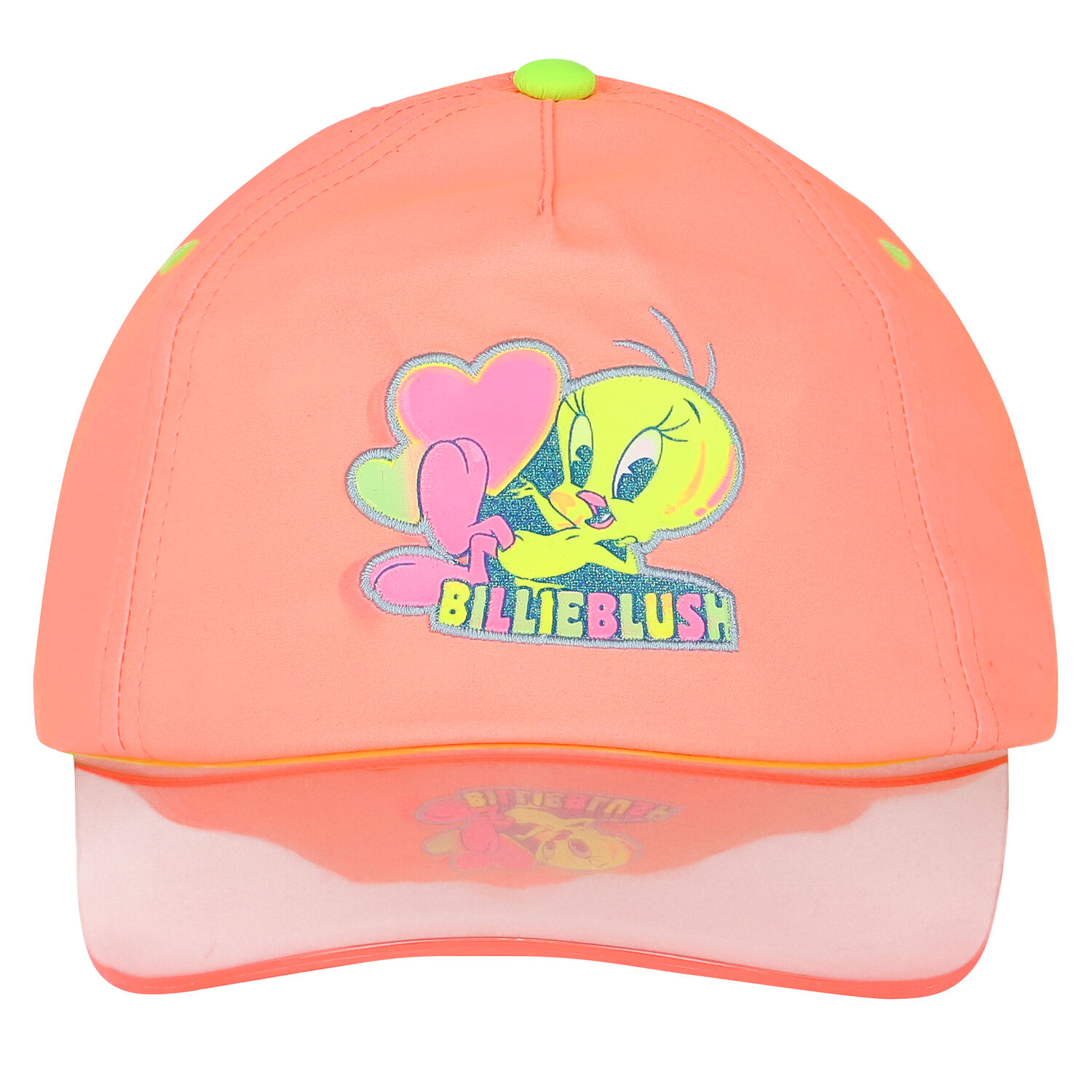 Girls Coral Tweety Bird Cap, 1, hi-res image number null