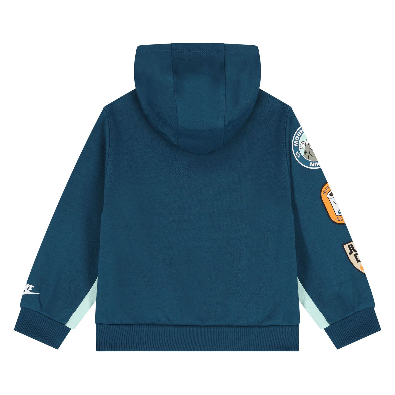 Younger Boys Blue & Green Logo Tracksuit, 2, hi-res
