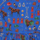 Girls Blue Logo Dress, 1, hi-res