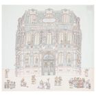 Chateau Choux Carré Swaddle & Bib Gift Set, 1, hi-res
