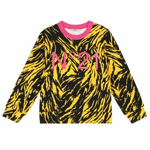 Girls Yellow Logo Sweatshirt