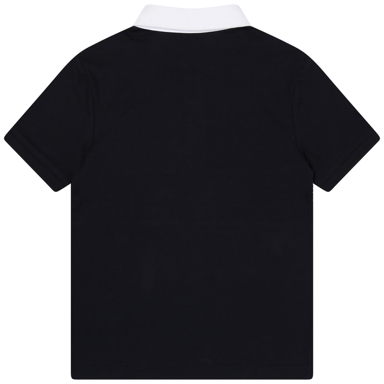 تيشيرت بولو بالشعار باللون الكحلى للأولاد, 2, hi-res