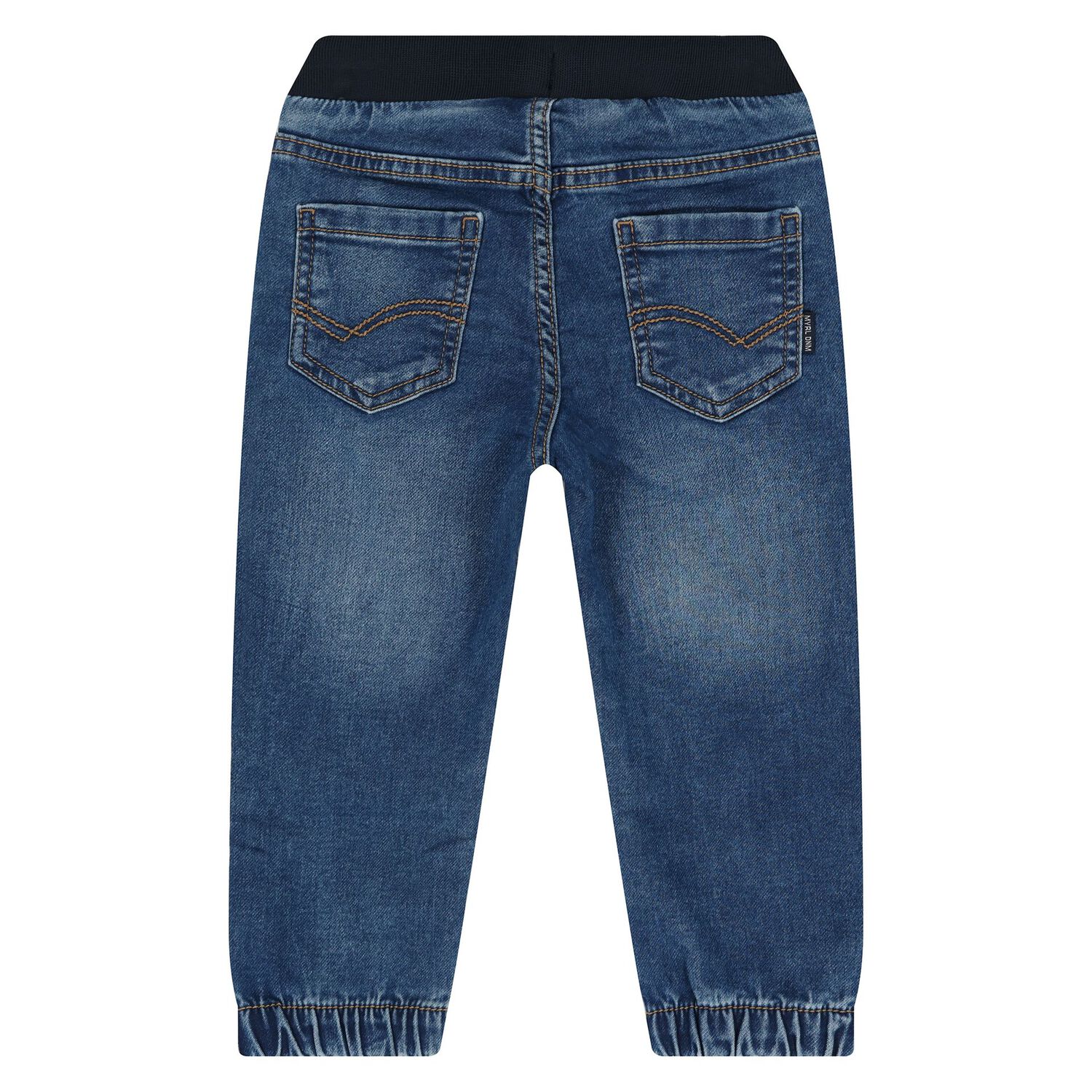 Younger Boys Blue Denim Jeans, 1, hi-res