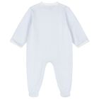 Baby Boys Blue Teddy Bear Babygrow Gift Set, 1, hi-res