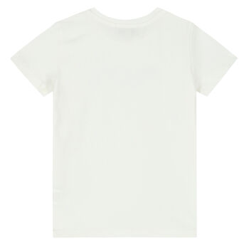 Girls Ivory Logo T-Shirt