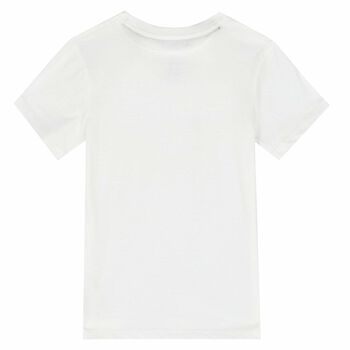 Boys White Logo T-Shirt
