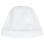 Baby Girls White Rabbit Hat, 2, hi-res