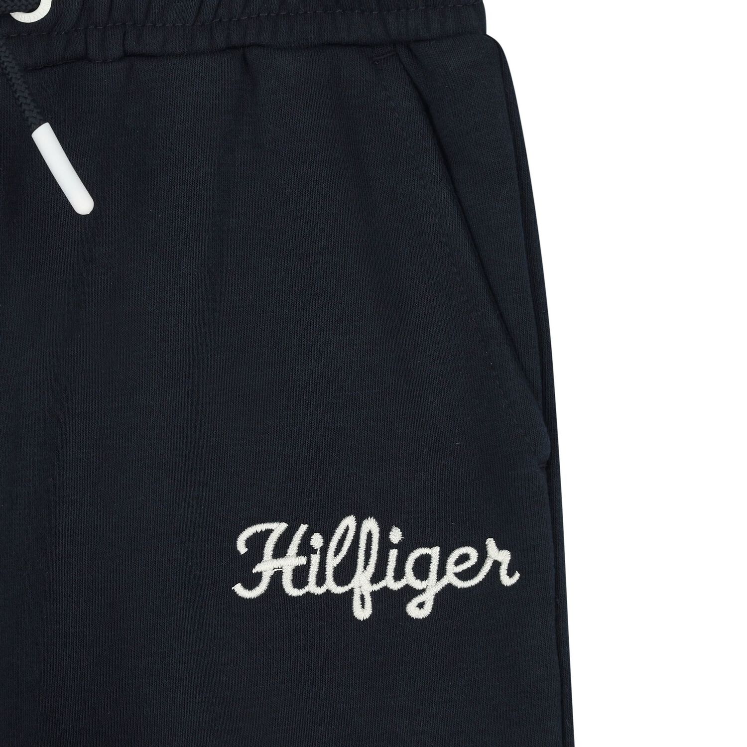 Boys Navy Blue Logo Joggers, 1, hi-res image number null
