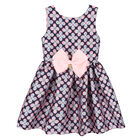 Girls Blue & Pink Dress, 1, hi-res