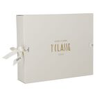 طقم هدايا ملابس أطفال للأولاد الصغار بطبعة خريطة جغرافية باللونين البيج والأزرق, 1, hi-res