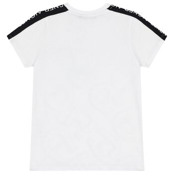 Boys White Logo T-Shirt