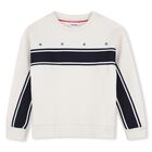 Boys Ivory Logo Sweatshirt, 1, hi-res