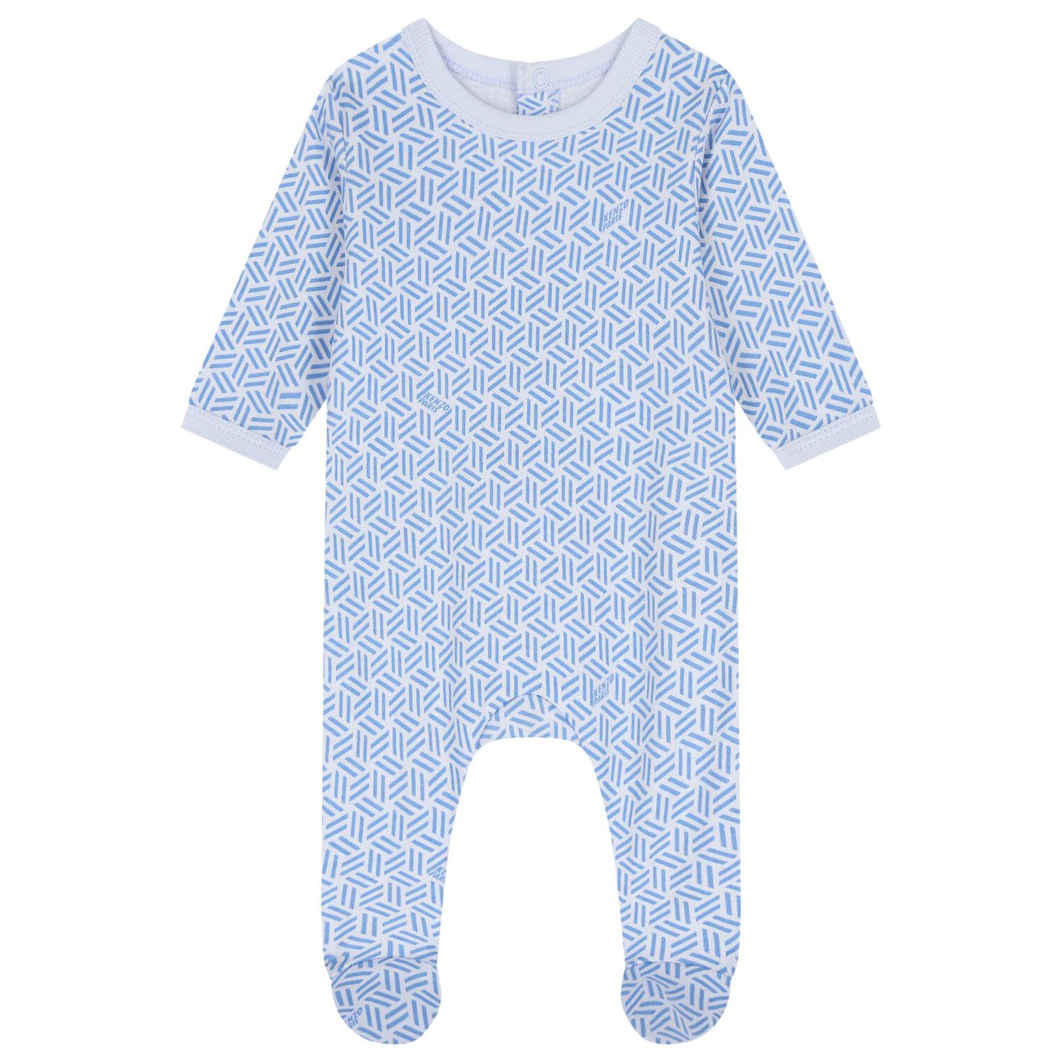 Blue Logo Geometric Logo Babygrows ( 2-Pack ), 2, hi-res