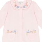 Baby Girls Pink Floral Babygrow, 1, hi-res