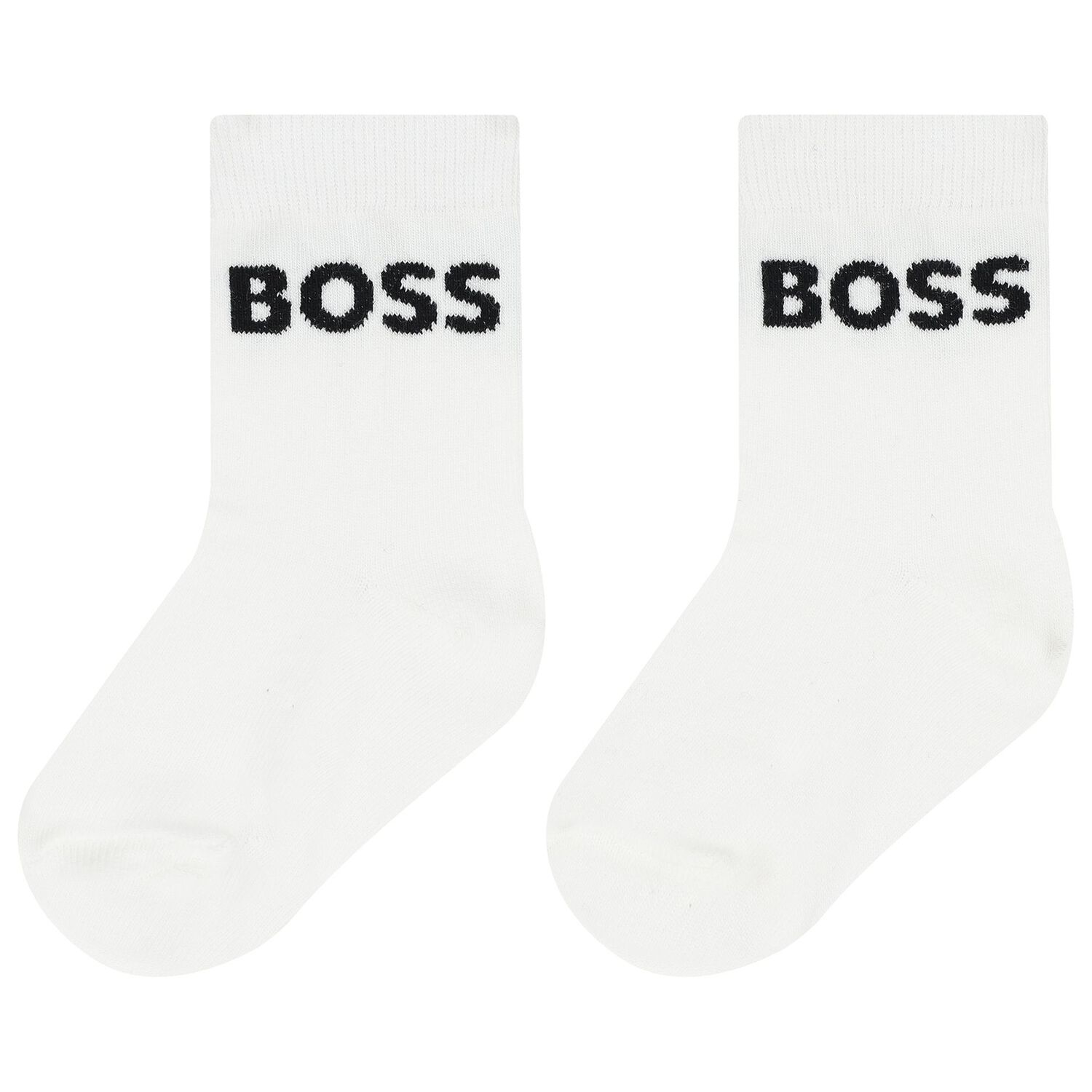 Baby Boys Multi-Coloured Logo Socks ( 3-Pack ), 1, hi-res