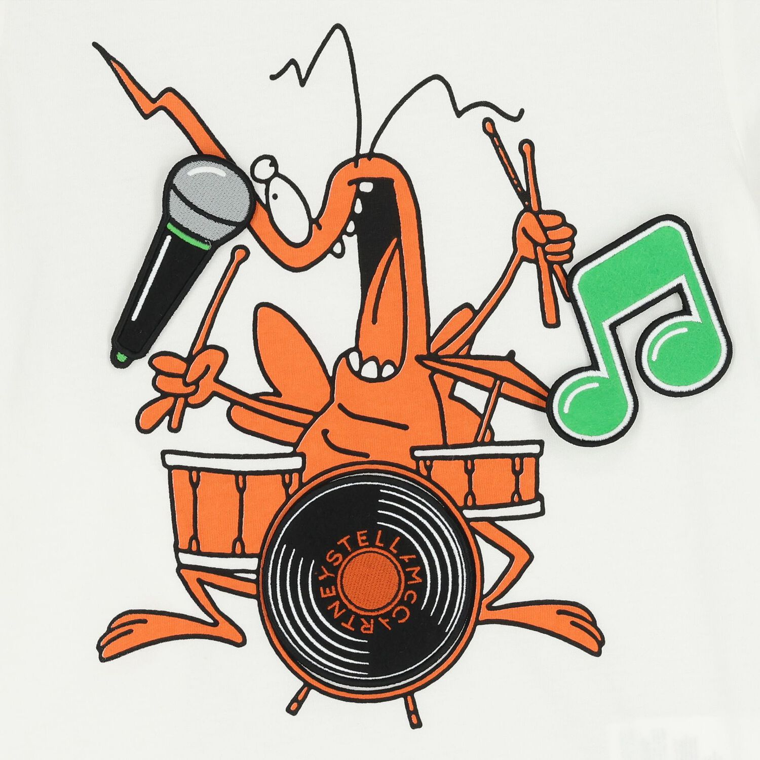  Boys White Bug T-Shirt, 1, hi-res