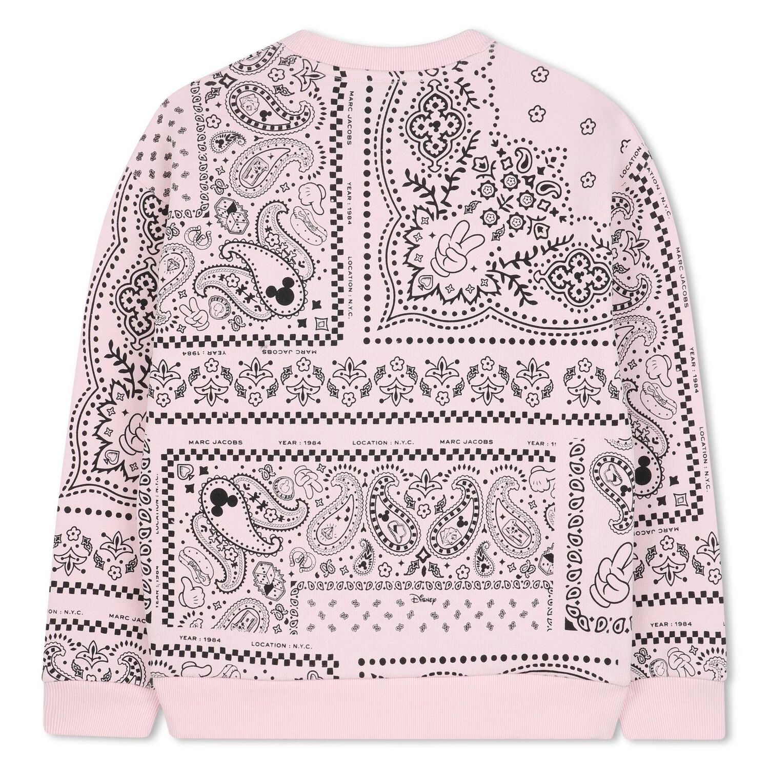 سويت شيرت ميكي ماوس وردي للبنات, 1, hi-res image number null