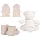 Baby Boys Blue Mittens & Booties Gift Set, 1, hi-res