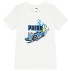 Boys White Hot Wheel T-Shirt, 2, hi-res