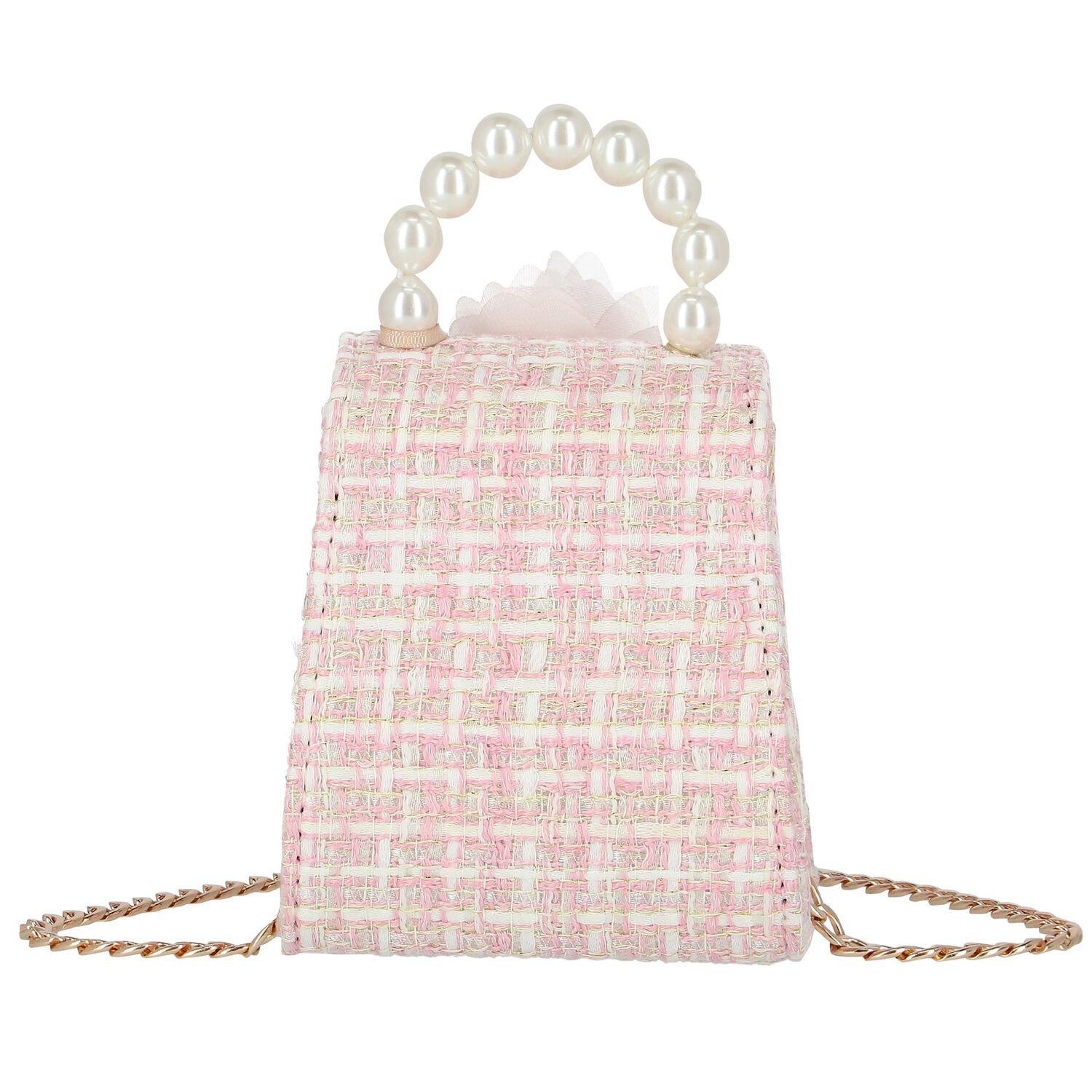 Girls Pink Handbag, 1, hi-res