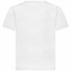 Boys White Logo T-Shirt, 1, hi-res