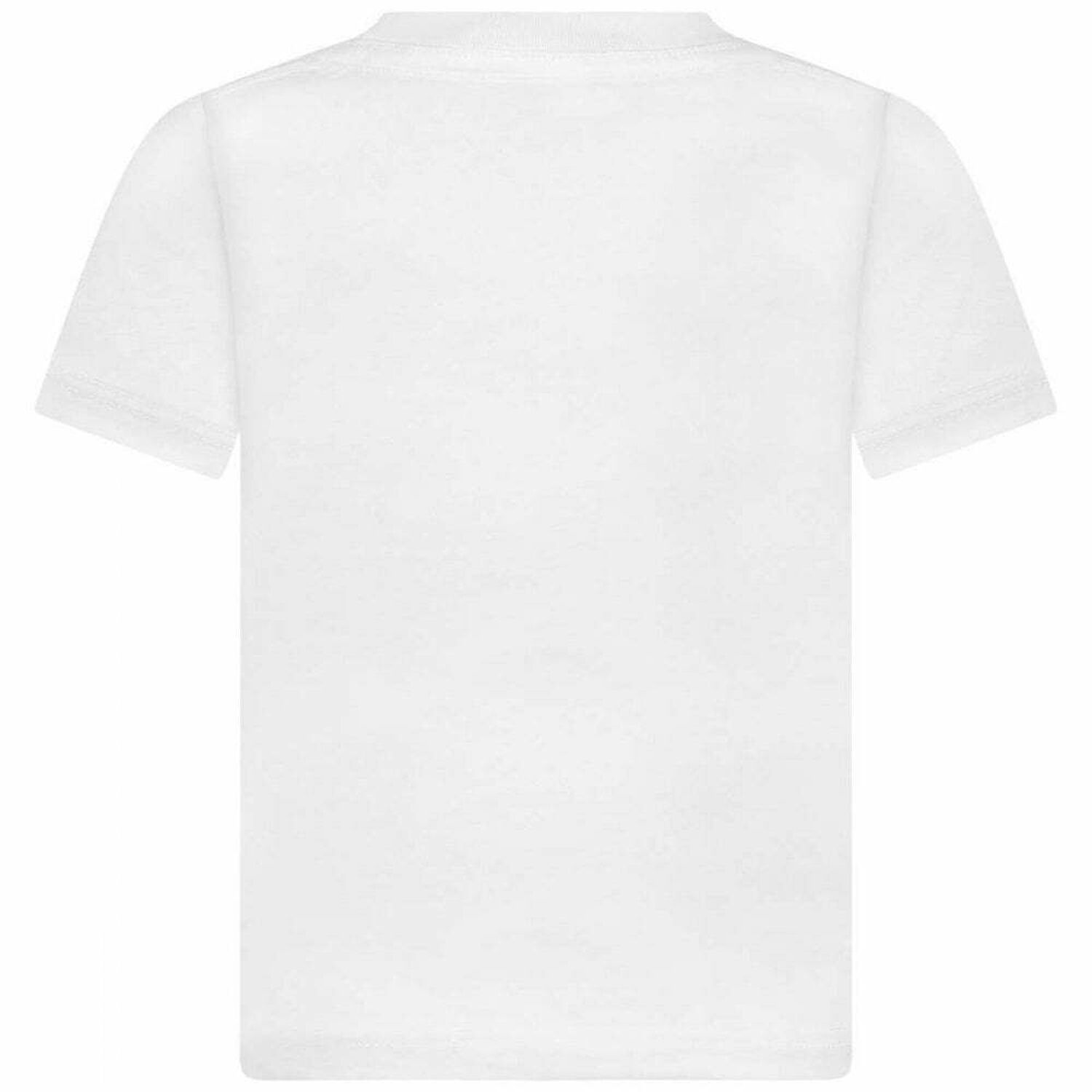 Boys White Logo T-Shirt, 1, hi-res image number null