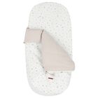 Ivory & Beige Floral Baby Nest, 1, hi-res