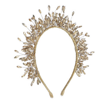 Girls Gold Embellished Hairband