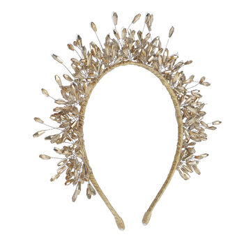 Girls Gold Embellished Headband