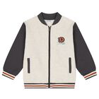 Boys Ivory, Grey & White Tracksuit Set (3 Piece), 1, hi-res