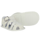 Baby Boys Ivory Sandals, 2, hi-res
