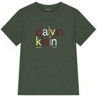 Boys Green Logo T-Shirt, 2, hi-res