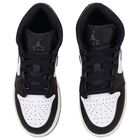 Black, White & Grey Air Jordan 1 Mid Trainers, 9, hi-res