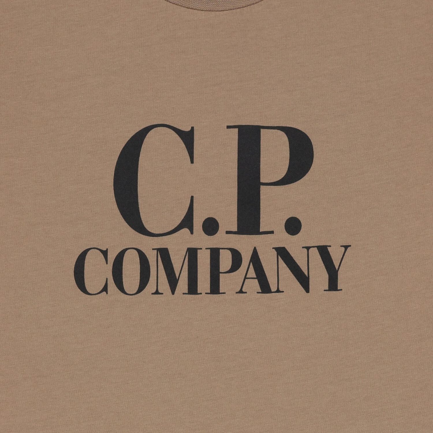 Boys Beige Logo T-Shirt , 2, hi-res