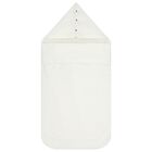 عش أطفال بالشعار باللون الابيض للبنات, 1, hi-res