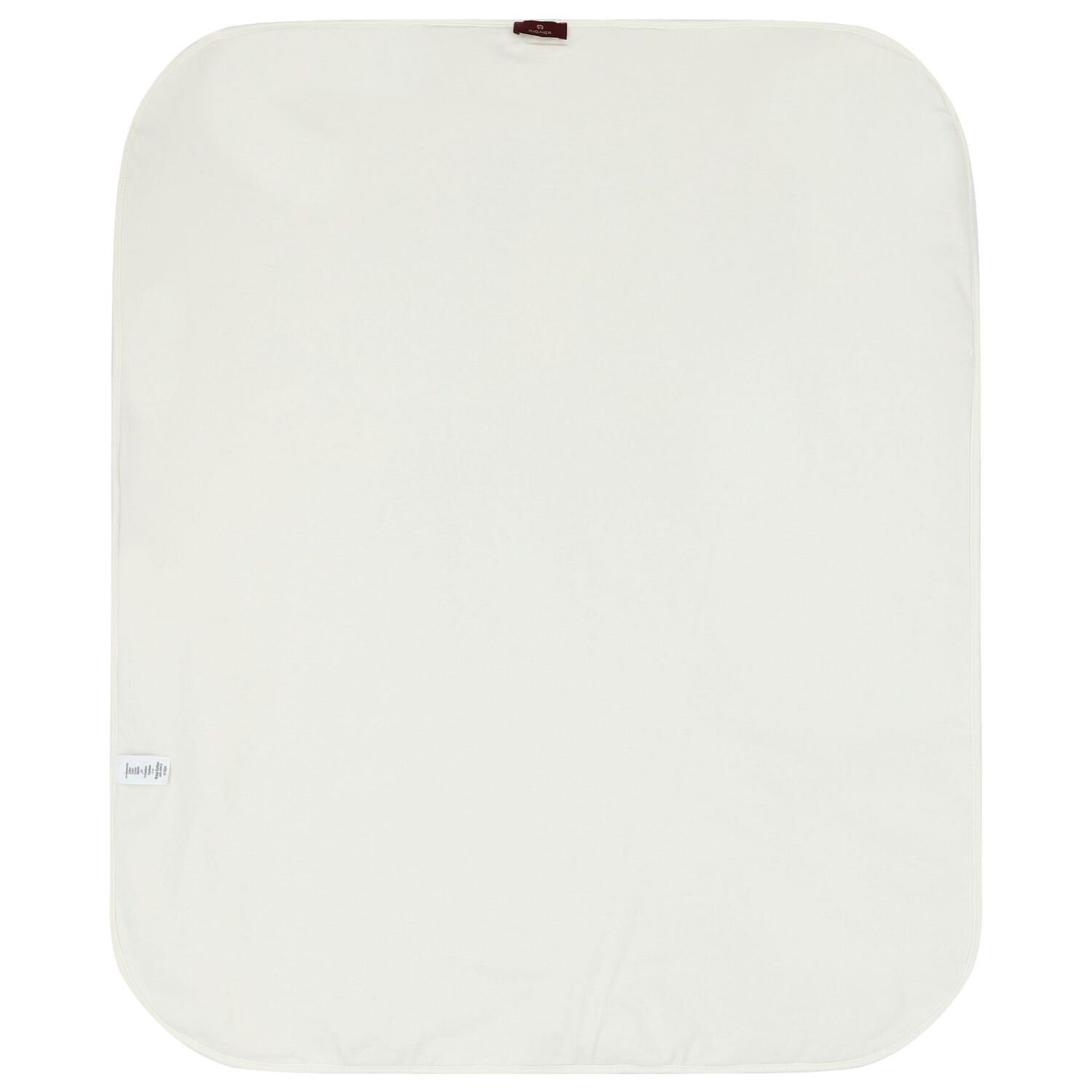 Baby Girls Ivory Heart Logo Blanket, 1, hi-res