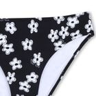 بكيني بطبعة الزهور باللون الأسود للبنات, 1, hi-res